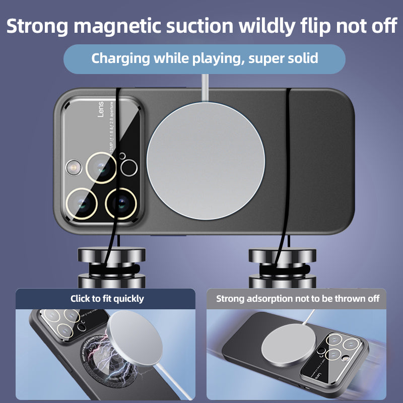 Magnetic iPhone Case with Camera Protection